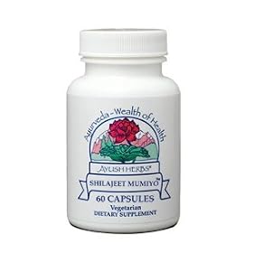 Ayush Herbs - Shilajeet Mumiyo 60 vcaplets
