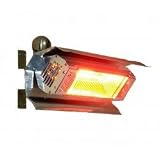 Mojave Sun Wall Mounted Infrared Patio Heater (Stainless Steel) (20.49H x 8.67W x 8.67D)