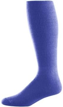 Purple Large Baseball/Softball Athletic All-Sport Knee High Tube Socks