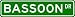 BASSOON Street Sign ~ Custom Street Sign - Aluminum