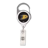 Anaheim Ducks Retractable Badge Holder Keychain
