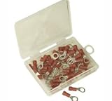 Review Jack Sealey  / Ring Crimping Terminals Red 5mm Size 22-16 50pcs AK8828