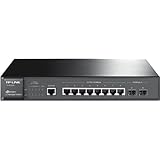 TP-LINK TL-SG3210 10-port Pure-Gigabit L2 Managed Switch 8 10/100/1000Mbps ports 2 Gigabit SFP  slots