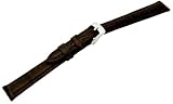 MORELLATO (モレラート) 時計バンド BOLLE 12mm ダークブラウン 牛革アリゲーター型押し X2269 480 032 012