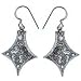 Girlfriend Gifts - Earring In Sterling Silver Fashion Jewelry 2 " (ers225)