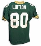 James Lofton Autographed Green Bay Packers Green Throwback Jersey with 