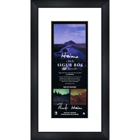 SIGUR ROS Heima - Framed Original Advert