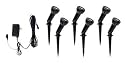 Brinkmann 828-0300-6-6PK Spotlight LED Low Voltage Kit, 6 Pack