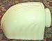 Custard Uranium Glass Wall Sconce Light Shade