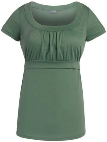 Milk Nursingwear Women's Empire Scoop Neck Top