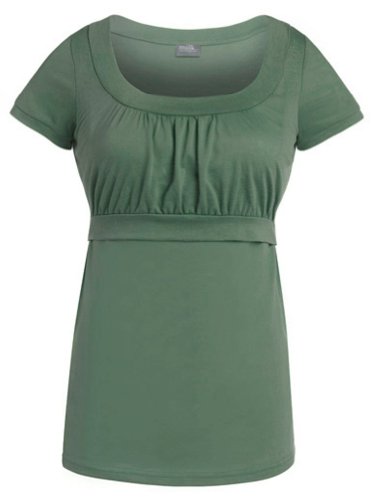 Milk Nursingwear Women's Empire Scoop Neck Top