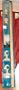 1.38"x48" Fluted Wood Pole Set Decorative Curtain Rod