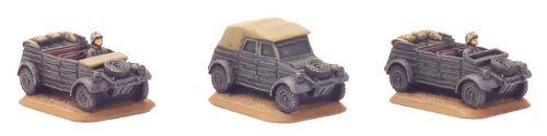 Flames of War: Kubelwagen (x3 Resin)