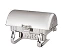 Charleston/Stainless 8 Qt. Oblong, w/180 Roll Top Cover