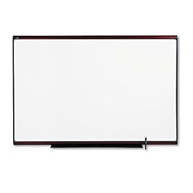 Quartet TE547M Quartet Total Erase Marker Board, 72 x 48, White, Mahogany Frame by Quartet