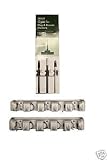 Mop and Broom Holder Twin Pack Holds 10 Mops Or Brooms