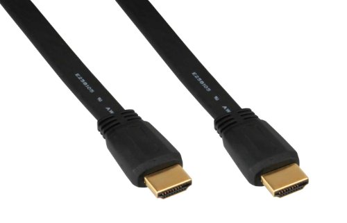 InLine HDMI Flachkabel, 3m schwarz Preisvergleich