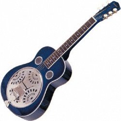 Chicago Blues Resonator Resonator Guitar Blueburst: Round Neck