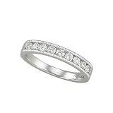 14K White Gold Diamond Wedding/Anniversary Band - 0.50 Ct.