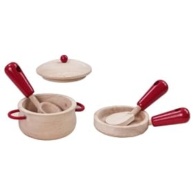 Wonderworld Wooden Cooking Set