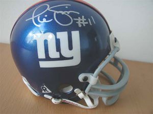 Phil Simms Signed New York Giants Mini-Helmet