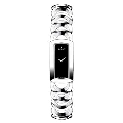 Movado Women's 605964 Rondiro Stainless-Steel Baguette Watch