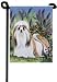 shih_tzu15shih tzu - Shih Tzu In the Flowers Canvas House Flag