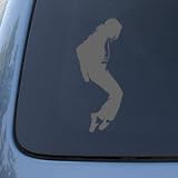 MICHAEL JACKSON SILHOUETTE - Vinyl Decal Sticker #A1623 | Vinyl Color: Silver