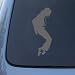 MICHAEL JACKSON SILHOUETTE - Vinyl Decal Sticker #A1623 | Vinyl Color: Silver