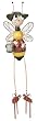 Gardener Bee Lady Garden Stake and Statuary