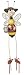 Garden Stake 3D Metal Outdoor Decor Bee Lady (35H) - Regal Art #A218