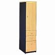 Vertical Locker In Beech Finish By Bush Furniture