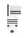 Yair Emanuel Grey Stripes Embroidered Cotton Tallit Set with Kippah 20