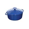 Oster 5-qt. Blue Round Casserole