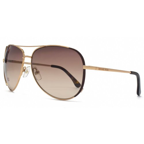 Michael Kors Sicily Aviator Sunglasses in Dark Brown M2045S 200 59