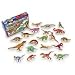 BOX OF 20 MAGNETIC WOODEN DINOSAURS_s-1