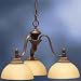 Kichler Tannery Bronze Woodlawn Chandeliers Mid Sized