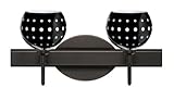 IMAGE OF Besa Lighting 2SW-565824-BR 2 Light Palla Bathroom Light