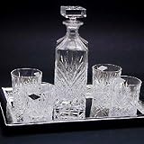 Kitchen & Housewares : Godinger Dublin Crystal 6-Piece Whiskey Set