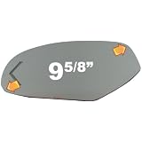 1982-1996 OLDSMOBILE CUTLASS CIERA Sail, Flat, Driver Side Replacement Mirror Glass by Automotive Mirror Glass