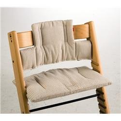 Beige Stripe KinderZeat/Tripp Trapp Cushion
