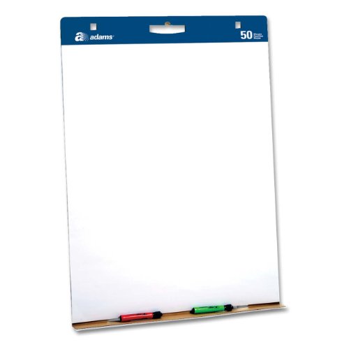 Adams Easel Pads, 2-Pack, 35.25 x 27 Inches, White (EP927341)