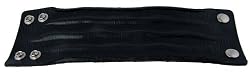 Genuine Leather Bracelet - Length: 9" - Width: 70 mm