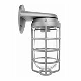 IMAGE OF RAB Lighting VBR100PW-B/F13 Vaporproof CFL Bracket Outdoor Sconce
