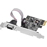 SIIG DP 1-Port RS232 Serial PCIe with 16950 UART (JJ-E01111-S1)