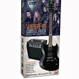 LVIPER10PACK LTD VIPER-10 Electric Guitar Package (Black)