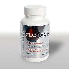 Clotacin Multivitamin Without Vitamin K 60 Count - Pack of 2 Clotacin Multivitamin Without Vitamin K 60 Count - Pack of 2