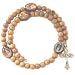 Olive Wood Chaplet Braclet- Oval Beads