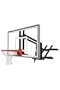 First Team RoofMaster Nitro Roof and Wall Mount Basketball Hoop with 60 Inch Glass Backboard