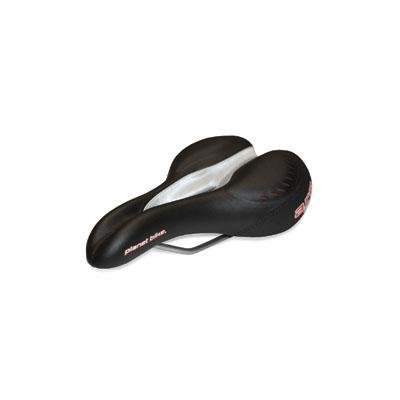 Planet Bike Men's ARS Standard Anatomic Relief Bicycle Saddle - Silver/Black - 5020